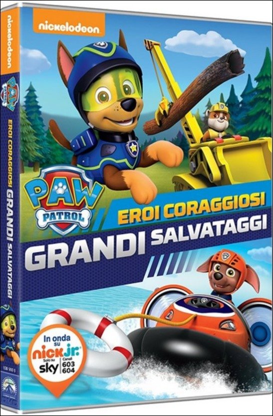 Cover for Paw Patrol · Paw Patrol - Eroi Coraggiosi, Grandi Salvataggi (DVD) (2021)