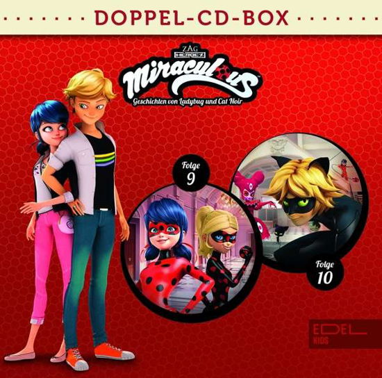 Miraculous-doppel-box-folgen 9+10 - Miraculous - Music - EDELKIDS - 4029759137344 - April 19, 2019