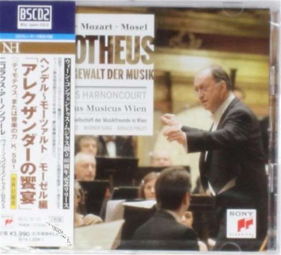 Cover for Nikolaus Harnoncourt · Handel / Mozart / Mosel: Timotheus Oder (CD) (2013)