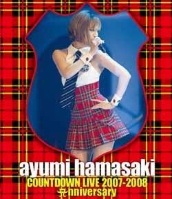 Cover for Ayumi Hamasaki · Countdown Live 2007-2008 Anniversary (MBD) [Japan Import edition] (2011)
