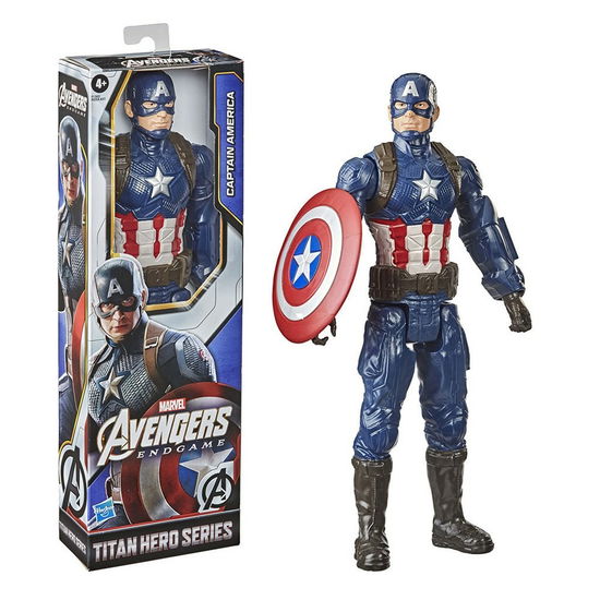 Titan Heroes Captain America (F1342) - Avengers - Merchandise - Hasbro - 5010993789344 - 