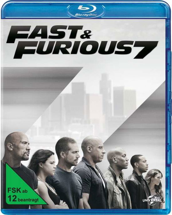 Cover for Jason Statham,dwayne Johnson,vin Diesel · Fast &amp; Furious 7 - Extended Version (Blu-ray) (2015)