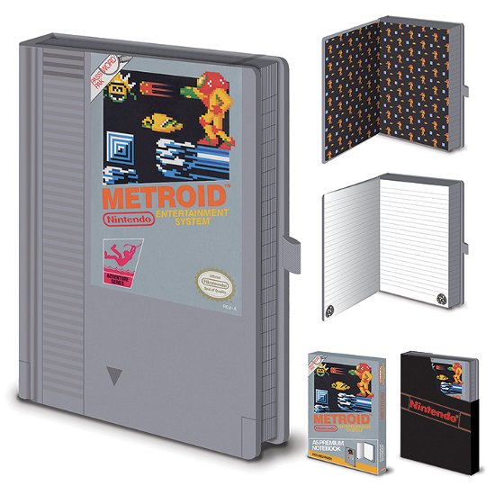 Metroid Cartridge Notebook (Quaderno) - Nintendo: Pyramid - Merchandise -  - 5051265733344 - 