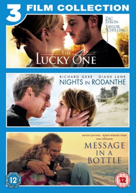 The Lucky One / Nights In Rodanthe / Message In A Bottle - The Lucky One / Nights in Roda - Film - Warner Bros - 5051892193344 - 31. august 2015