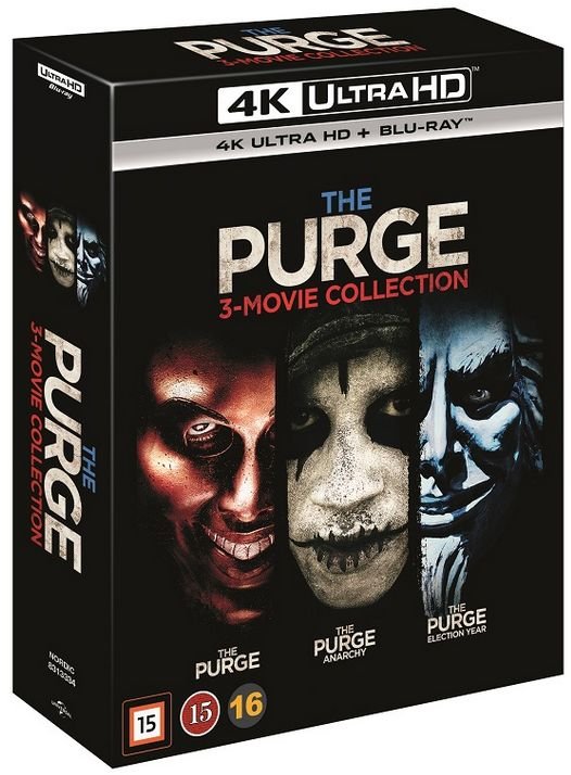 The Purge / The Purge: Anarchy / The Purge: Election Year - The Purge - Films - JV-UPN - 5053083133344 - 21 septembre 2017