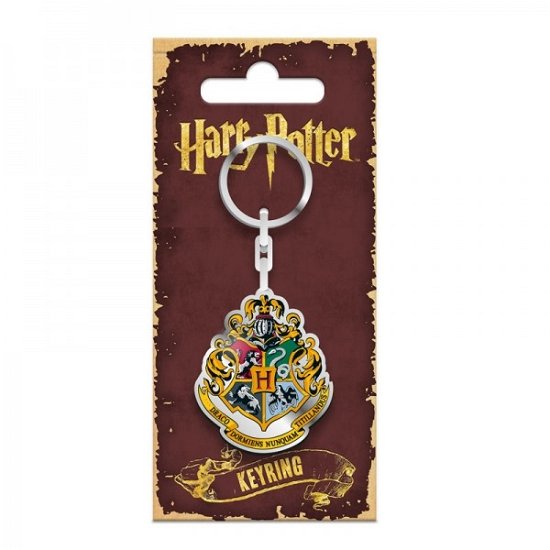 Hogwarts Keyring Metal - Harry Potter - Harry Potter - Produtos - LICENSED MERCHANDISE - 5055453446344 - 31 de julho de 2021