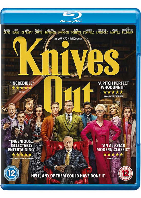 Cover for Fox · Knives Out (Blu-Ray) (2020)