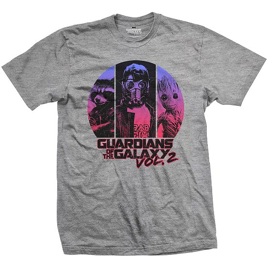 Cover for Marvel Comics · Guardians Of The Galaxy 2: Three's Up (T-Shirt Unisex Tg. XL) (N/A) [size XL] [Grey - Unisex edition]