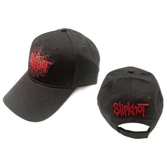 Cover for Slipknot · Slipknot Unisex Baseball Cap: Logo (Black) (CLOTHES) [Black - Unisex edition] (2018)