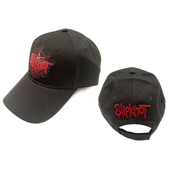 Slipknot Unisex Baseball Cap: Logo (Back Logo) - Slipknot - Mercancía - Bravado - 5056170630344 - 