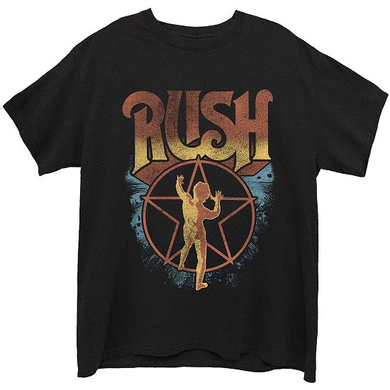 Cover for Rush · Rush Unisex T-Shirt: Starman (T-shirt) [size S] [Black - Unisex edition]