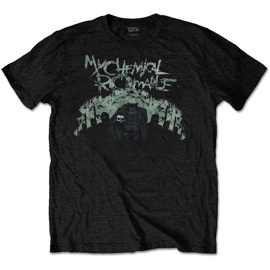 Cover for My Chemical Romance · My Chemical Romance Unisex T-Shirt: Knight Procession (Black) (T-shirt) [size S] [Black - Unisex edition] (2024)