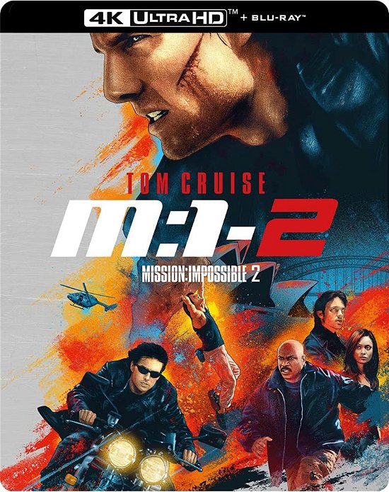 Cover for Mission Impossible 2 Uhd BD Steelbook · Mission Impossible 2 Limited Edition Steelbook (4K Ultra HD) (2023)