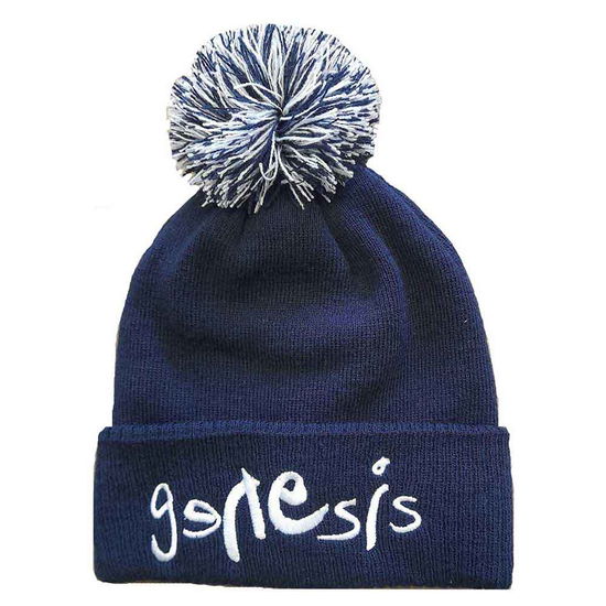 Genesis Unisex Bobble Beanie Hat: Logo - Genesis - Merchandise -  - 5056561045344 - 