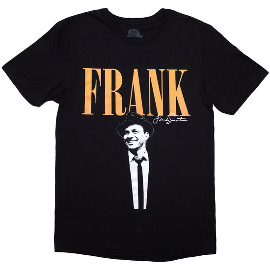 Frank Sinatra Unisex T-Shirt: Frank - Frank Sinatra - Merchandise -  - 5056821048344 - November 8, 2024