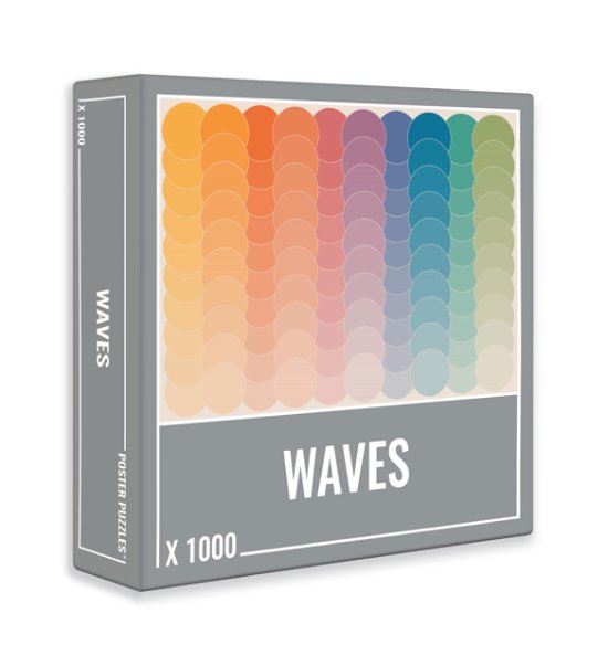 Cover for Waves Jigsaw Puzzle (1000 pieces) (Paperback Book) (2024)
