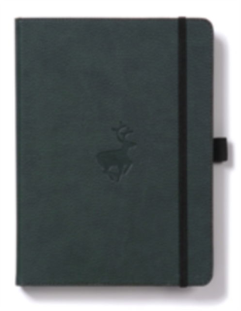 Cover for Dingbats A4+ Wildlife Green Deer Notebook - Lined (Stationery) (2018)