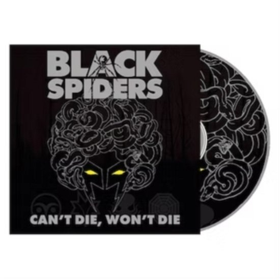 Cover for Black Spiders · Can't Die, Won't Die (CD) (2023)