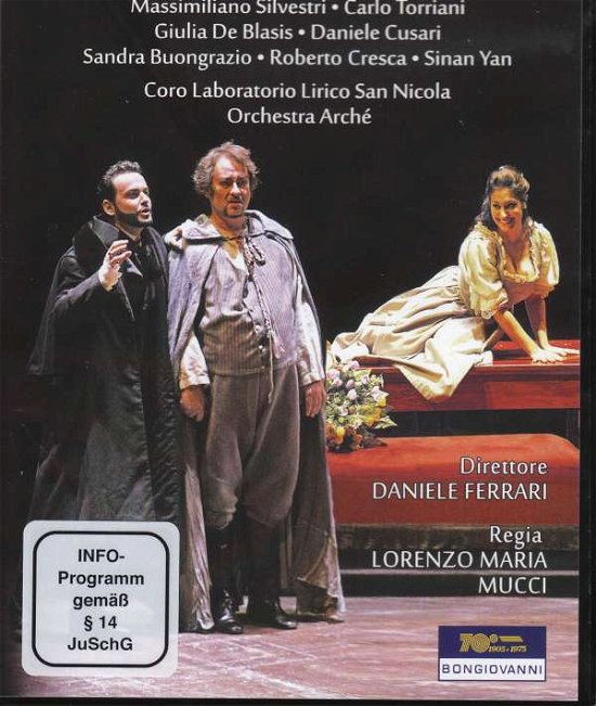 Cover for Pacini / Orchestra Arche / Ferrari · Il Convitato Di Pietra (DVD) (2017)
