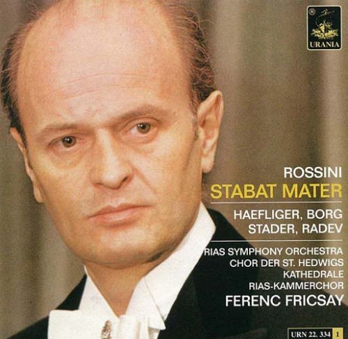 Cover for Rossini / Debussy / Stader / Haefliger / Radev · Stabat Mater / Prelude a L'apres-midi A'un Faune (CD) (2007)
