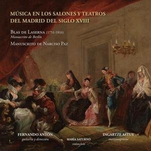 Cover for Laserna / Astuy / Saturno · Musica en Los Salones &amp; Teatros Del Madrid (CD) (2017)