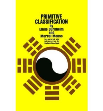 Cover for Durkheim · Primitive Classification (Paper Only) (Hardcover Book) (1967)