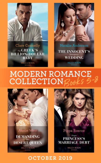 Cover for Clare Connelly · Modern Romance October 2019 Books 5-8 (Book pack) (2019)