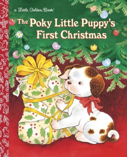 Cover for Justine Korman · The Poky Little Puppy's First Christmas - Little Golden Book (Hardcover bog) (2002)