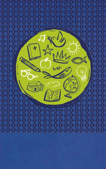 Cover for NIrV, Tiny Theologians Bible, Leathersoft over Board, Blue, Comfort Print : A Beginner’s Guide to the Bible – for Kids (Hardcover Book) (2026)