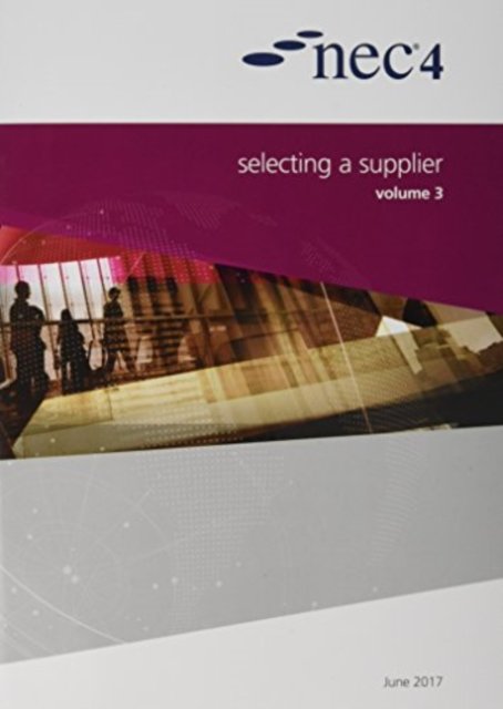 Cover for Nec Nec · NEC4: Selecting a Supplier (Paperback Book) (2017)