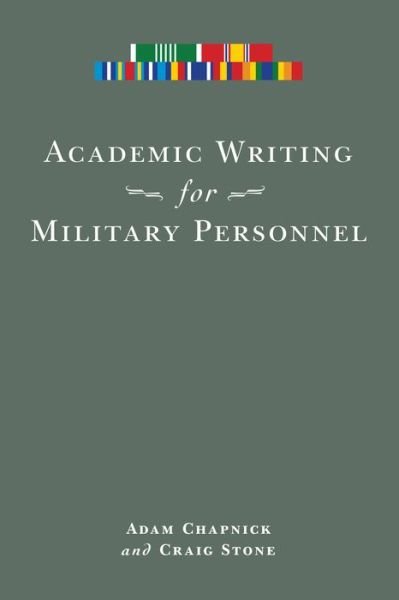 Cover for Adam Chapnick · Academic Writing for Military Personnel (Paperback Book) (2009)