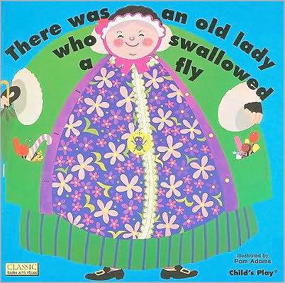 Cover for Pam Adams · There Was an Old Lady Who Swallowed a Fly (Classic Books with Holes) (Pocketbok) (2003)