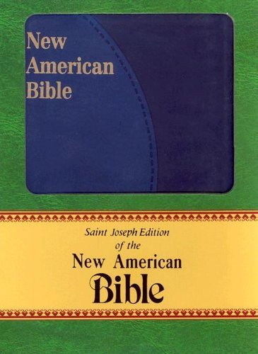 Cover for Catholic Book Publishing Co · Saint Joseph Personal Size Bible-nabre (Læderbog) [Lea edition] (2011)