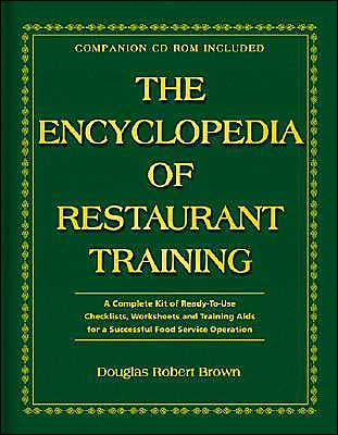 Cover for Douglas Robert Brown · Encyclopedia of Restaurant Training: A Complete Ready-to-Use Training Program for all Positions in the Food Service Industry. (Gebundenes Buch) (2021)