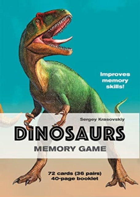 Dinosaurs Memory Game - - Books - Pomegranate Europe Ltd - 9781087508344 - 2025