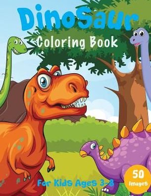 Cover for Happy Kid Press · Dinosaur Coloring Book (Paperback Book) (2019)