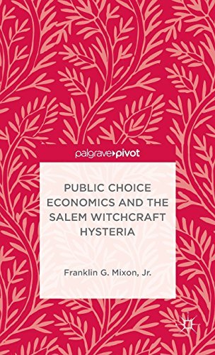 Cover for Mixon, Jr., Franklin G. · Public Choice Economics and the Salem Witchcraft Hysteria (Hardcover bog) (2015)
