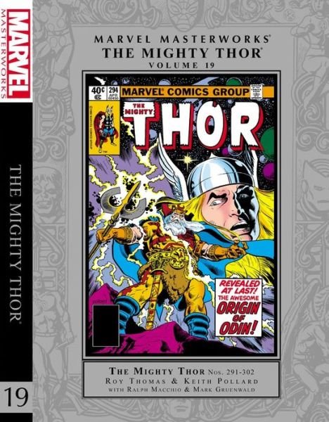 Cover for Roy Thomas · Marvel Masterworks: Thor Vol. 19 (Hardcover Book) (2020)