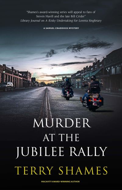 Cover for Terry Shames · Murder at the Jubilee Rally - A Samuel Craddock mystery (Inbunden Bok) [Main edition] (2022)