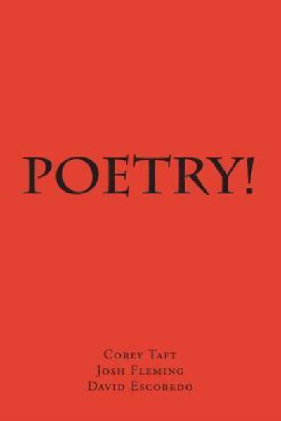 Cover for Corey Taft · Poetry! (Paperback Book) (2015)