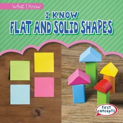 Cover for Richard Little · I Know Flat and Solid Shapes (Hardcover bog) (2018)