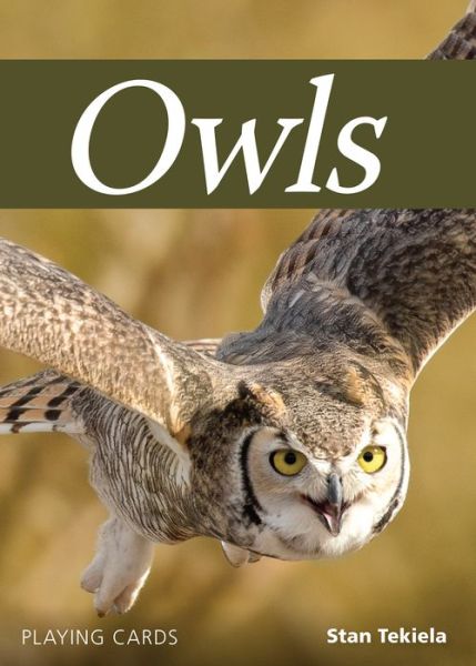 Owls Playing Cards - Nature's Wild Cards - Stan Tekiela - Książki - Adventure Publications, Incorporated - 9781591939344 - 8 października 2019