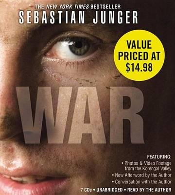 Cover for Sebastian Junger · War (Lydbog (CD)) (2010)