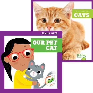 Cover for Cari Meister · Cats + Our Pet Cat (Innbunden bok) (2021)