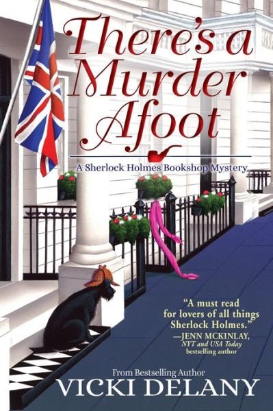 Cover for Vicki Delany · There's A Murder Afoot: A Sherlock Holmes Bookshop Mystery (Gebundenes Buch) (2020)