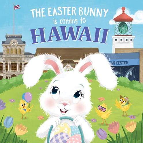 Cover for Eric James · The Easter Bunny is Coming to Hawaii (Hardcover Book) (2020)