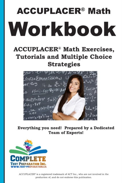 Cover for Complete Test Preparation Inc · ACCUPLACER Math Workbook (Paperback Book) (2016)