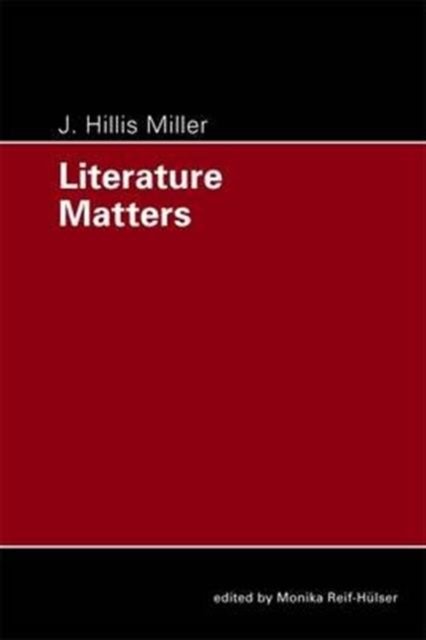 Cover for J. Hillis Miller · Literature Matters (Paperback Book) (2016)