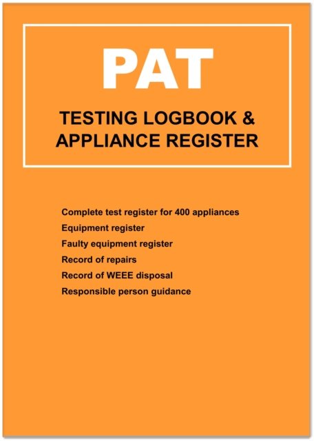 Cover for Docs-Store · PAT (Portable Appliance Testing) Logbook - Compliance Logbook (Pocketbok) (2023)