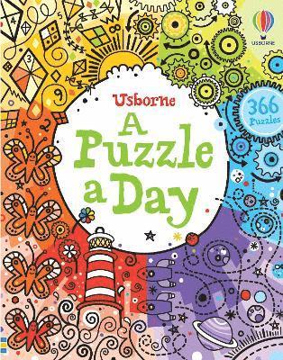 A Puzzle a Day - An Activity A Day - Phillip Clarke - Books - Usborne Publishing Ltd - 9781836041344 - July 3, 2025